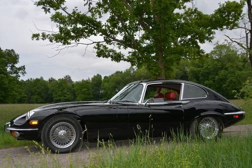 1972 Jaguar E-type V12 SIII Coupé restored to original condition. SOLD