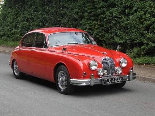 1965 Jaguar MKII 3.8 Manual Overdrive VENDUTO