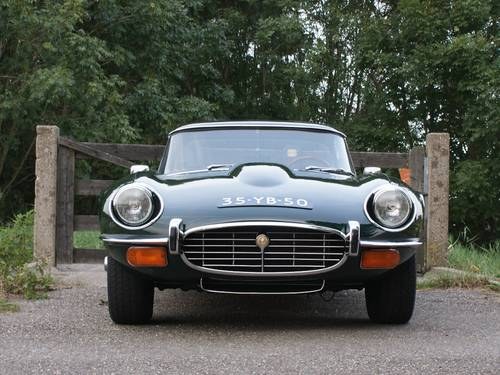 1974 Jaguar E-Type Series III V12 OTS (with hard top) For Sale