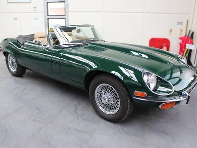 JAGUAR V12 'E' TYPE ROADSTER AUTO.