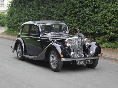 1937 Jaguar SS 1.5 - Matching numbers, beautifully restored SOLD
