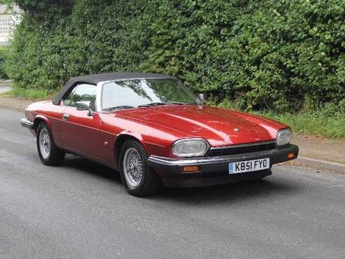 1993 Jaguar XJS 4.0 Convertible - 77k miles with FSH VENDUTO
