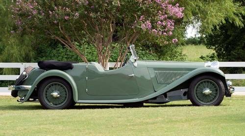 1937 Jaguar SS Tourer 2.5 liter OHV For Sale by Auction