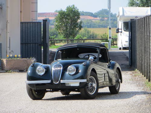 1953 jaguar xk 120 dhc great oppurtunity In vendita