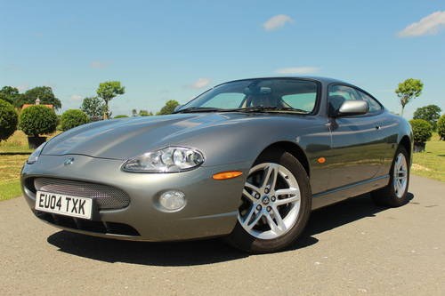 2004 Jaguar XK8 Coupe, Quartz Grey, Beautiful Example!! For Sale