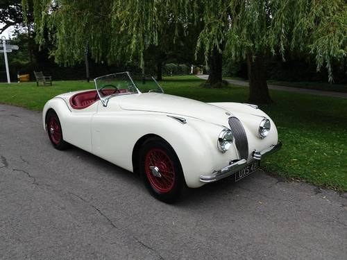 1952 Jaguar XK120 Roadster O.T.S - Matching numbers SOLD