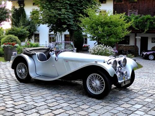 1937 Jaguar SS 100 Roadster 2.5 Litre Matching Numbers & Colours For Sale