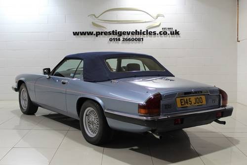 1988 XJS 5.3 V12 Convertible INCREDIBLE DOCUMENTED HISTORY 76000  SOLD
