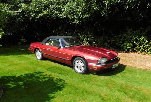 1995 Jaguar XJS V12 Convertible For Sale by Auction