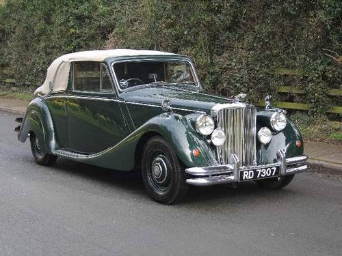 1951 Jaguar MKV 3.5 DHC VERKAUFT