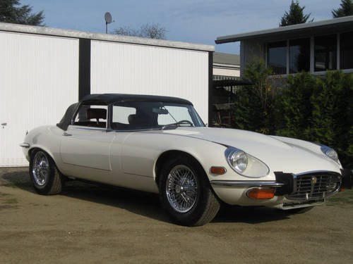 1972 E-Type V12 Open Two Seater, LHD For Sale