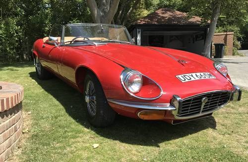 1973 E-type convertible - series 3 For Sale