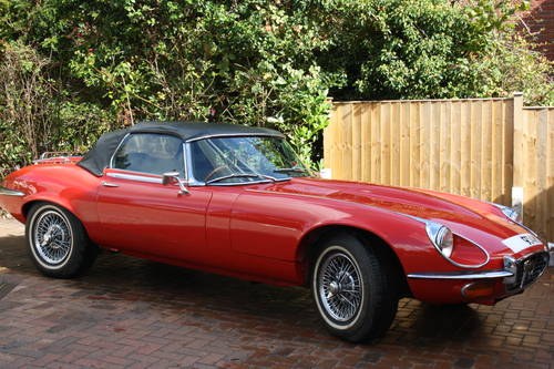 1973 Jaguar e type v12 In vendita