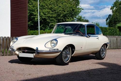 1967 E-type Coupe in excellent rust-free condition VENDUTO