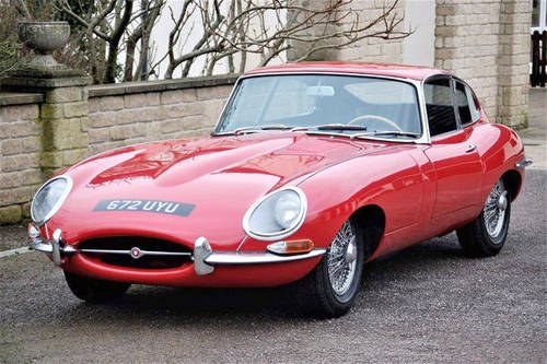 1962 Jaguar E-Type Series 1 3.8 Fixed-Head Coupe: 17 Oct 201 For Sale by Auction