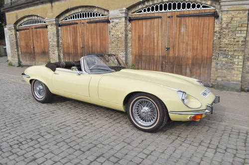 1973 Jaguar E-Type V12 Series III Roadster: 17 Oct 2017 For Sale by Auction