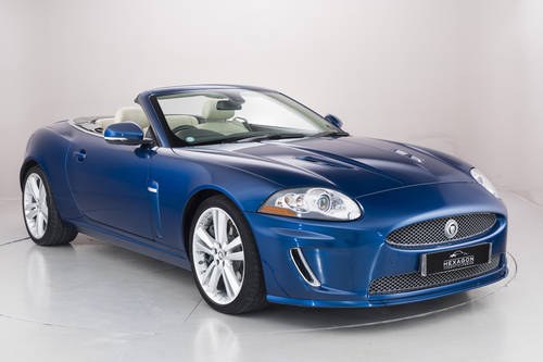 2009 JAGUAR XKR 5.0 SUPERCHARGED CONVERTIBLE ONLY 11200 MILES !! SOLD
