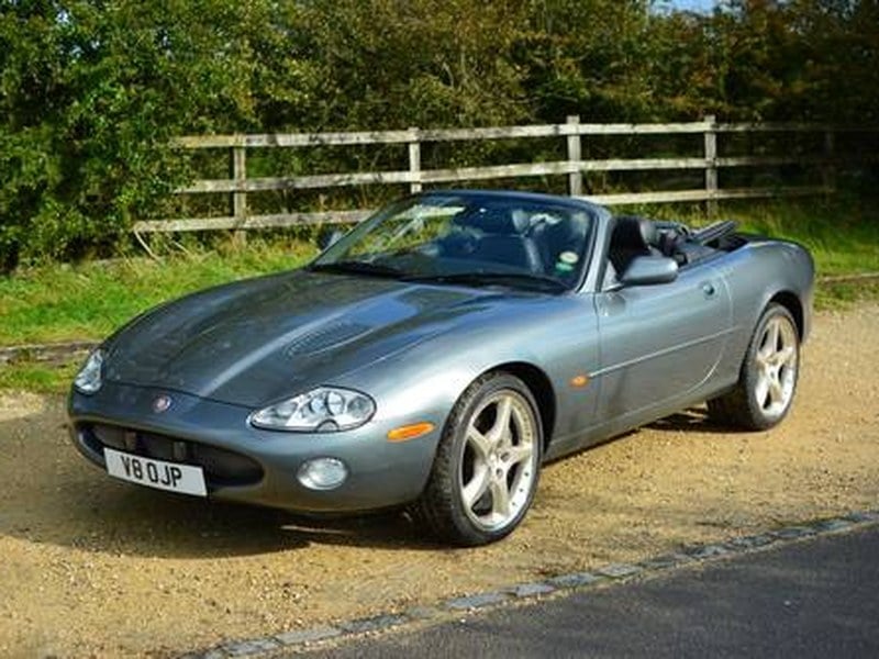 2002 Jaguar XKR 4.0 convertible 52k only grey/black