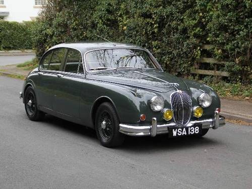 1962 Jaguar MKII 4.2 Manual with O/D, expensive upgrades SOLD