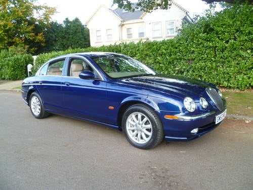 2003 JAGUAR S-TYPE 3 Ltr 38,000 miles only SOLD