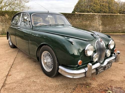 lovely very useable 1962 Jaguar MKII 2.4 man/OD with wires VENDUTO