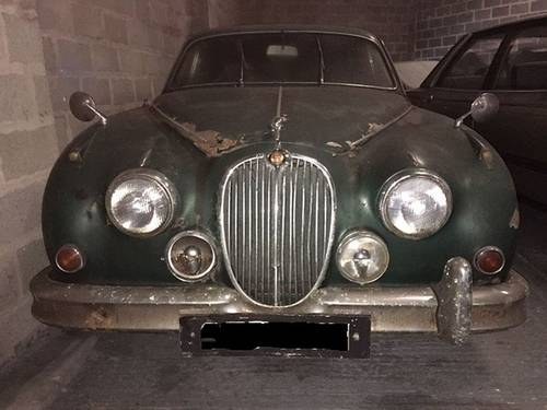 jaguar mk2 2.4 manual restoration project - 1 former keeper VERKAUFT