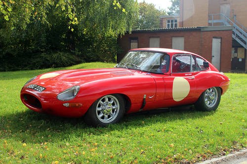 1964 Jaguar E Type FHC ex Tony Shaw Race Car For Sale