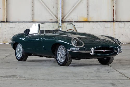 1961 Jaguar E-Type Outside Bonnet Lock Roadster  For Sale