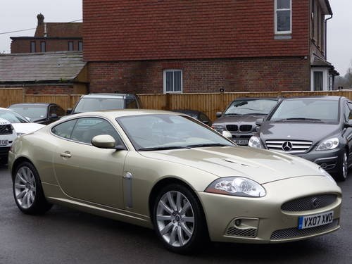 2007 JAGUAR XKR 4.2 V8 SUPERCHARGED AUTO + LHD + VERY LOW MILES SOLD