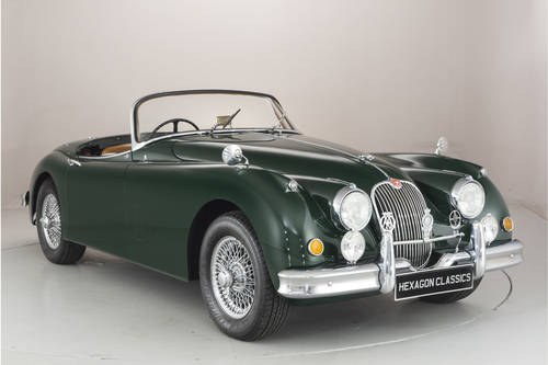 1958 JAGUAR XK 150S ROADSTER UPGRADED TO 3.8 S SPECIFICATION SOLD