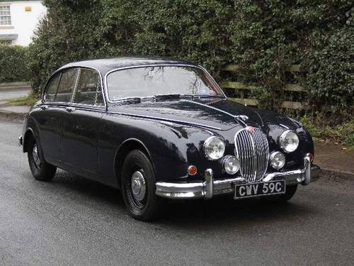 1962 Jag MK2 3.4 Man O/D - 2 owners, extensive overseas touring VERKAUFT