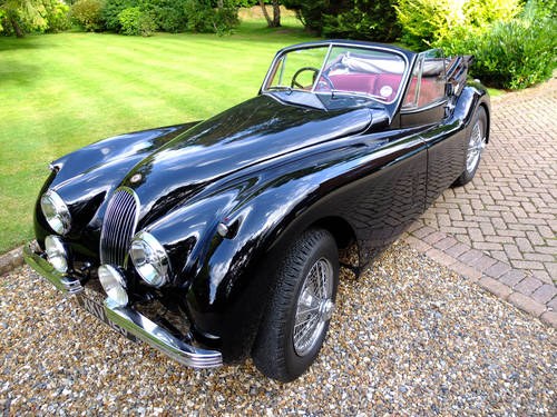 1954 Drive the dream in our Jaguar Xk120 For Hire