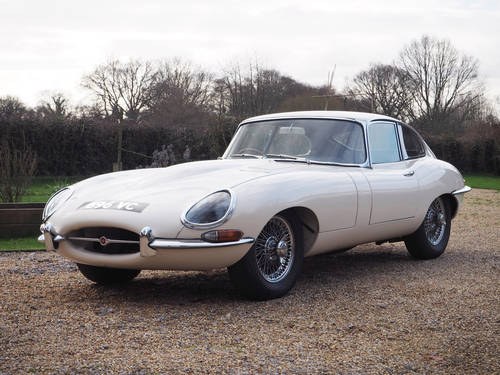 1962 Jaguar E-type Series 1 3.8 Fixed Head Coupe: 17 Feb 201 For Sale by Auction