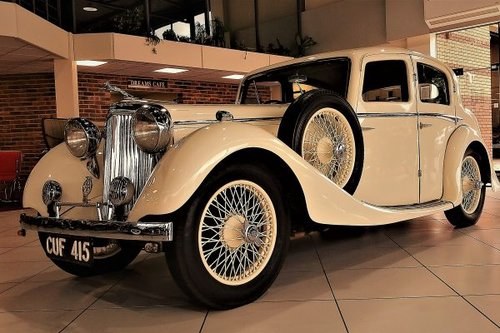 1936 Jaguar SS Coach Built Saloon ‘ White Lady’ For Sale