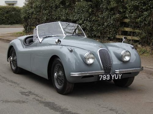 1954 Jaguar XK120 Roadster - 1st Class, matching numbers VENDUTO