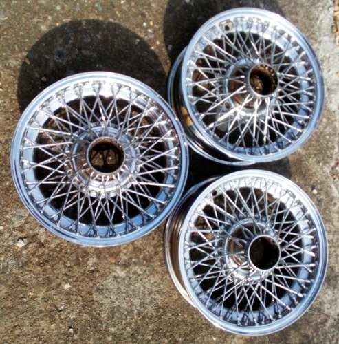 1966 Wire Wheels Jaguar 72 spoke For Sale
