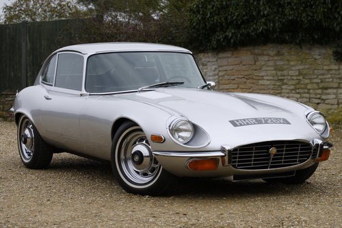 1972 Jaguar E-Type 2+2 Series III, V12 Auto VERKAUFT