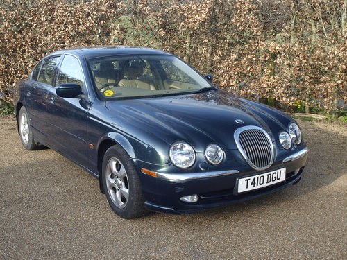 1999 S-Type 3.0 V6 Auto 33,000 miles from new One Owner SOLD