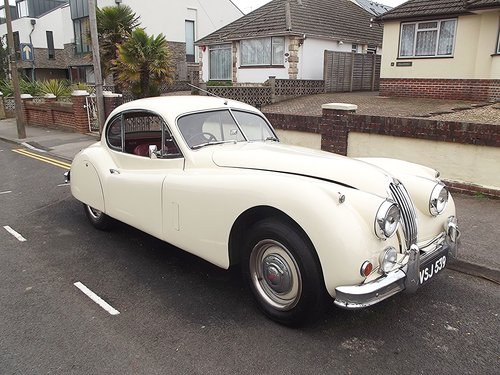 1956 JAGUAR XK140 SE FIXED HEAD COUPE (man with o'drive) For Sale