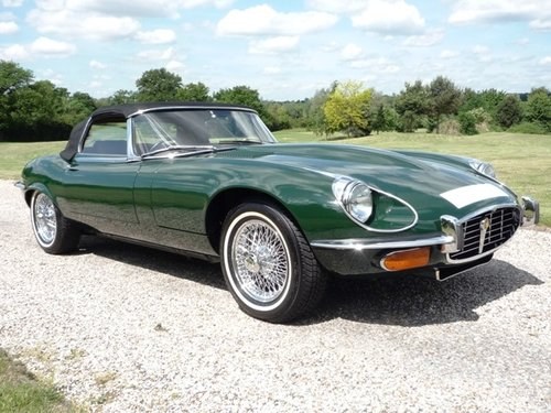 1974 Jaguar E-Type Series 3 V12 Roadster - 11,400 miles only! VENDIDO