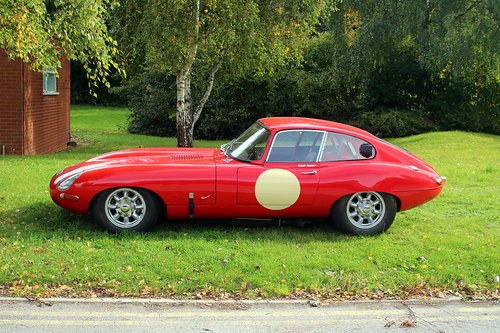 1964 Jaguar E Type FHC ex Tony Shaw Race Car For Sale