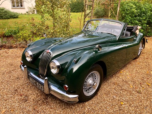 1956 Jaguar XK140 DHC, C-Type head & Overdrive For Sale