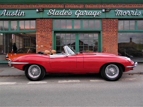 1969 Jaguar E-Type Series II 4.2 Roadster SOLD