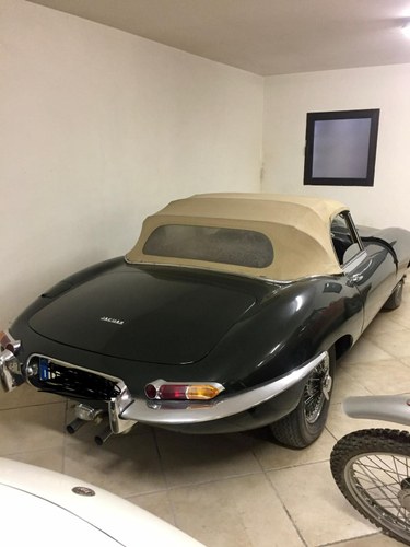 JAG.LHD1961 E TYPE ROADSTER FLAT FLOOR 100%RESTORED For Sale
