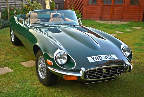 1974 E type V12 Roadster OTS Manual with overdrive. For Sale