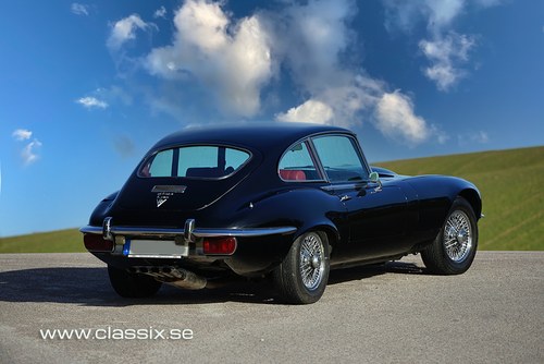 1972 Jaguar E-type FHC LHD in top condition For Sale