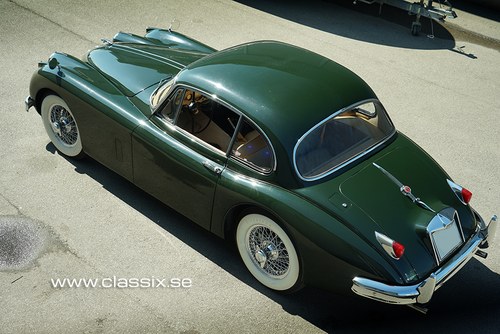 1958 Jaguar XK 150 FHC LHD automatic For Sale