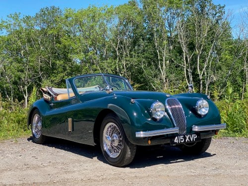 1953 Jaguar Xk120 DHC, Concours Winner. For Sale