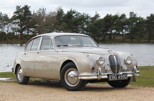 1966 Jaguar MK2 3.4L MOD matching numbers 70k miles SOLD