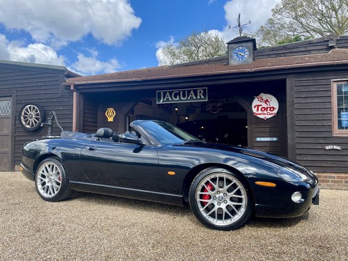2005 JAGUAR XKR 4.2 S 'WHITE BADGE' CONVERTIBLE. 2 OWNERS, 46K! SOLD